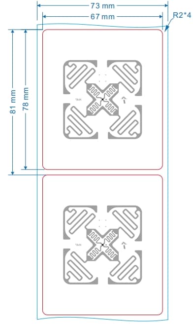 uhf rfid paper label uhf rfid paper label